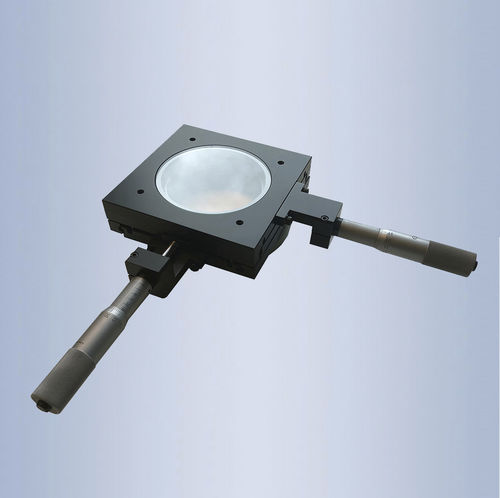 Platina de posicionamiento XY - 100-MS50-GAN - OPTO - manual / 2 ejes / con micrómetros