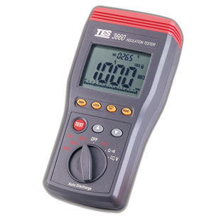 Comprobador de aislamiento - TES-3660 - TES Electrical Electronic Corp. - de tensión / de continuidad / de resistencia de aislamiento