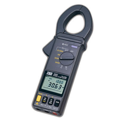Multímetro pinza digital - TES-3063 - TES Electrical Electronic Corp. - portátil / 600 V / 1000 A