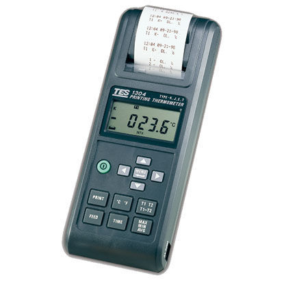 Termómetro de termopar - TES-1304 - TES Electrical Electronic Corp. - digital / portátil / programable