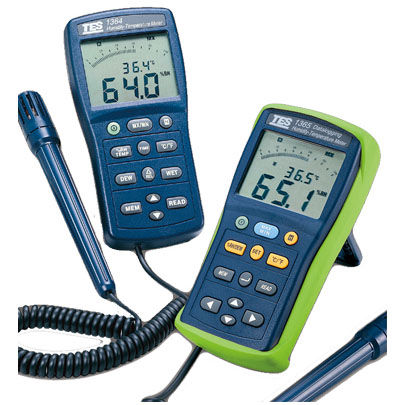 Termo-higrómetro digital - TES-13 series - TES Electrical Electronic Corp. - portátil / temperatura / humedad relativa