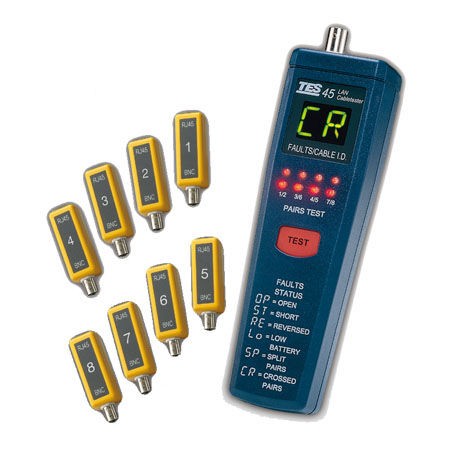 Comprobador de cableado - TES-45A - TES Electrical Electronic Corp. - portátil / digital