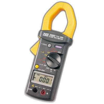 Multímetro pinza true RMS - TES-3082 - TES Electrical Electronic Corp. - digital / portátil / 600 V