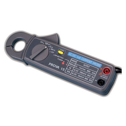 Sensor de corriente de pinza - PROVA-15 - TES Electrical Electronic Corp. - magneto-resistivo / AC / DC