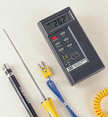 Termómetro de termopar - TES-1310 - TES Electrical Electronic Corp. - digital / °C / °F