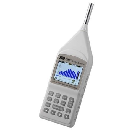 Sonómetro analizador - TES-1358C - TES Electrical Electronic Corp. - clase 2 / USB / en tiempo real