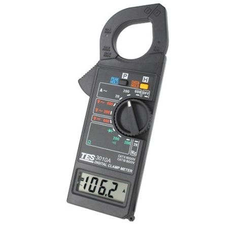 Multímetro pinza digital - TES-3010A - TES Electrical Electronic Corp. - portátil / 1000 V / 600 A