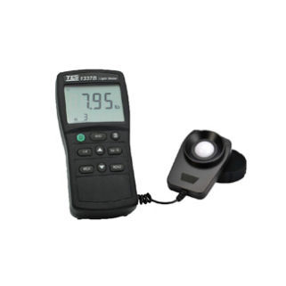 Aparato de medición de intensidad de luz - TES-1337B - TES Electrical Electronic Corp. - digital / para aplicaciones de iluminación / portátil
