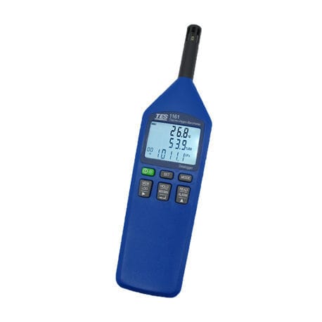 Aparato de medición temperatura - TES-116 series - TES Electrical Electronic Corp. - de presión / humedad relativa / digital