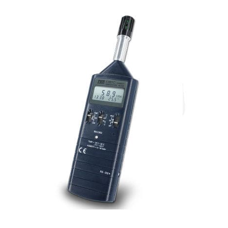 Termo-higrómetro con pantalla LCD - TES-1361C - TES Electrical Electronic Corp. - portátil de mano / compacto / temperatura