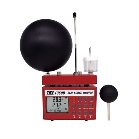 Aparato de medición de velocidad del aire - TES-1369B - TES Electrical Electronic Corp. - de análisis térmico / de aire / con registrador de datos