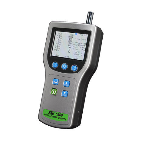 Contador de partículas de aire - TES-5200 - TES Electrical Electronic Corp. - digital / óptico / USB