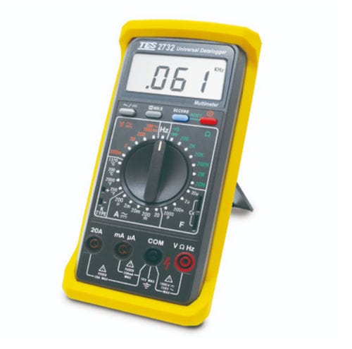 Multímetro digital - TES-2732 - TES Electrical Electronic Corp. - portátil / 1000 V / 20 A