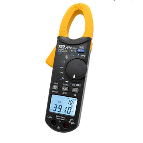 Multímetro pinza true RMS - TES-3910 - TES Electrical Electronic Corp. - digital / portátil / 1000 V