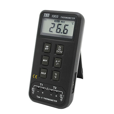 Termómetro de termopar - TES-130 series - TES Electrical Electronic Corp. - digital / °C / °F