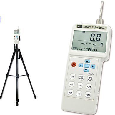 Instrumento de medición de la calidad del aire interior - TES-1385 series - TES Electrical Electronic Corp. - con registrador de datos