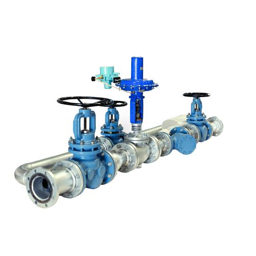 Regulador-reductor de presión de pistón - PRS - Steam Equipments - industrial