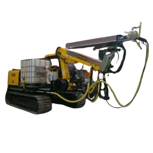 Máquina de proyección hormigón - OSM 9600 RAPIDO - Ocmer co s.r.l. - sobre brazo articulado