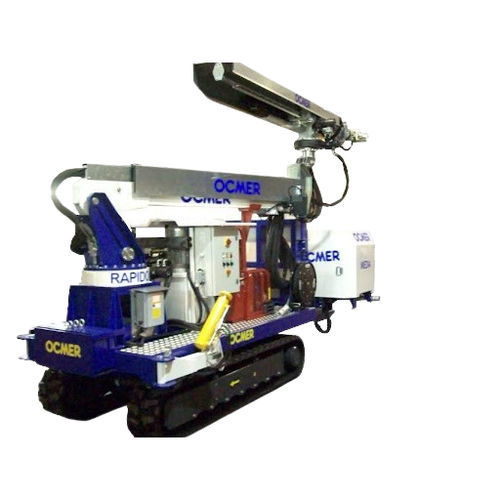 Máquina de proyección hormigón - OCS- 4972 COMPLETO - Ocmer co s.r.l. - de orugas