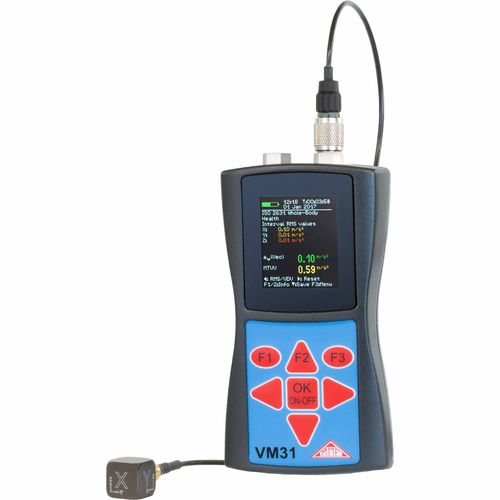 Vibrómetro para vigilancia de máquina - VM series - Metra Mess- und Frequenztechnik in Radebeul e.K. - portátil / FFT / acelerómetro