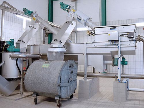 Microplanta para tratamiento de aguas residuales compacta - ROTAMAT® Ro3.3 - Huber Technology - mecánica