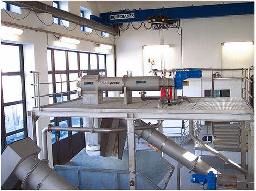 Criba de separación para el tratamiento de fangos - STRAINPRESS® - Huber Technology