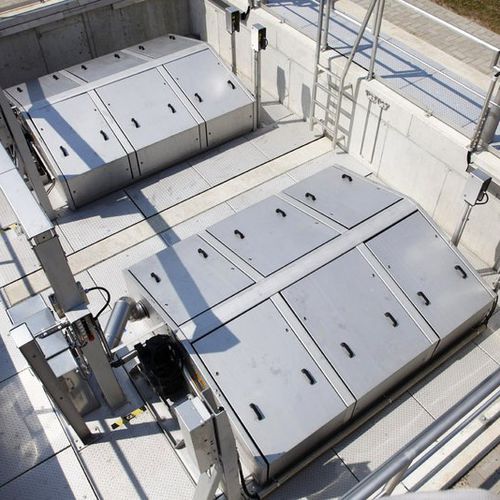 Reja de desbaste rotativa - RoDisc® - Huber Technology - fina