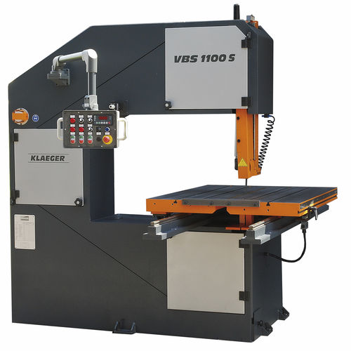 Sierra de cinta - VBS 1100 S - Hermann Klaeger GmbH - vertical / para aluminio / para acero