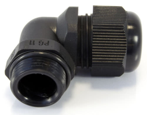 Prensaestopas de poliamida - BWSP series - Moltec International - IP68 / en ángulo recto
