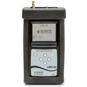 Detector de fugas de gas - LMG 05 - Schütz GmbH Messtechnik - portátil / con pantalla integrada / para la industria