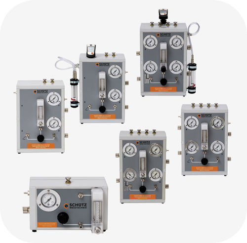 Estación de prueba de concentricidad - PS series - Schütz GmbH Messtechnik - de caudal / automática / para detector de gas