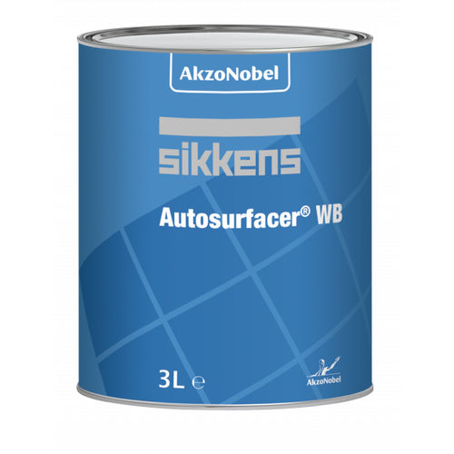 Masilla de poliéster - Autosurfacer WB - SIKKENS - para lijado con agua / para chapas de aluminio
