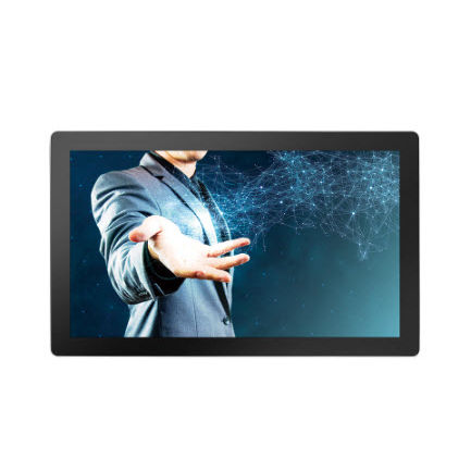 Monitor LCD - MTD-6024 - Vecow Co., Ltd. - con pantalla táctil multipuntos / retroiluminación LED / industrial