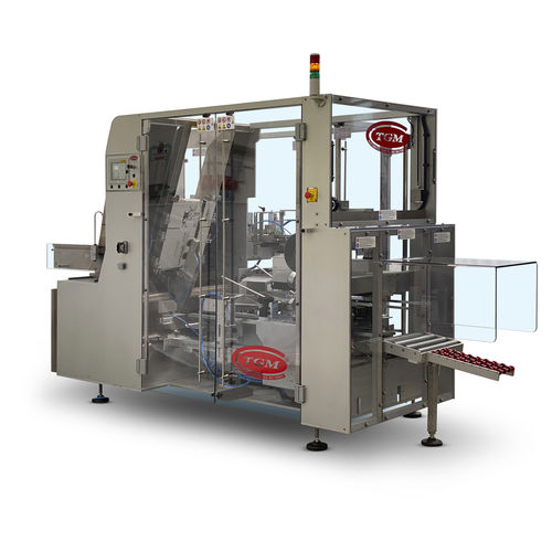 Encajadora automática - CP02 - TGM TECNOMACHINES - horizontal / para productos cosméticos / para productos farmacéuticos