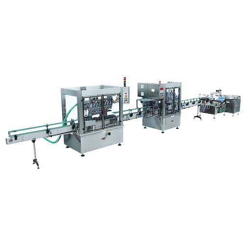 Línea de llenado automática - M100L - TGM TECNOMACHINES - multicontenedor / de líquidos