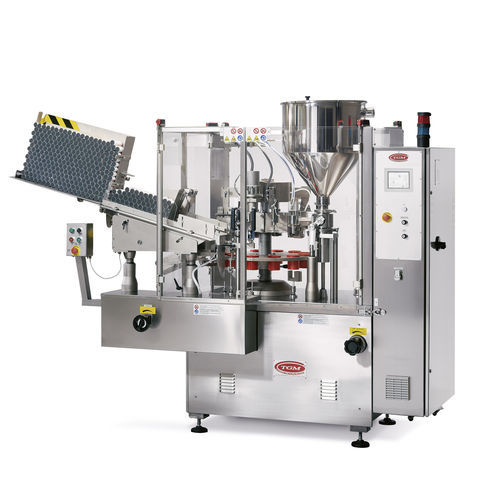 Llenadora automática - S400 - TGM TECNOMACHINES - para tubos / para producto denso / de productos pastosos