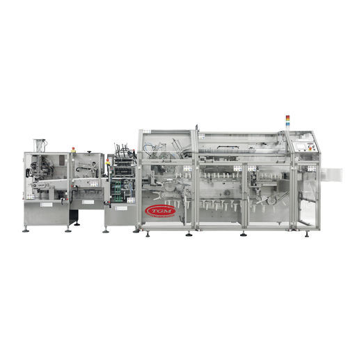 Estuchadora horizontal - Box200 - TGM TECNOMACHINES - para la industria cosmética / para la industria agroalimentaria / para la industria farmacéutica