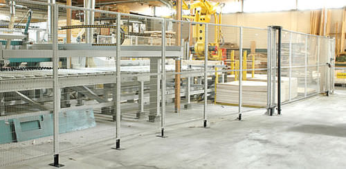 Vallado perimetral de seguridad - Green Fast series - Satech Safety Technology spa - flexible / enrejado