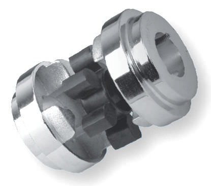 Acoplamiento de mandíbulas - HRC series - Challenge Power Transmission Plc - con brida