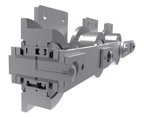 Cadena para transporte de acero inoxidable - Z series - Challenge Power Transmission Plc - de rodillos / de eslabones / con rodillos