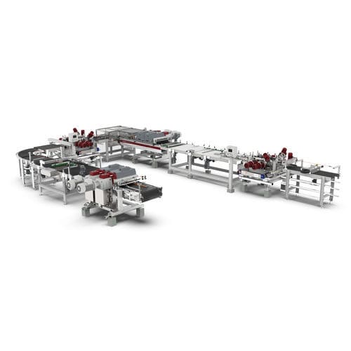 Línea de producción de piedra compuesta - Sample Line - Breton SpA | Advanced technologies and materials - automática