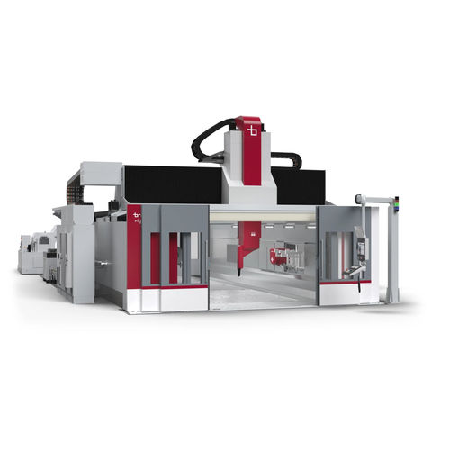 Centro de mecanizado CNC para piezas de gran tamaño - Flymill - Breton SpA | Advanced technologies and materials - 5 ejes / vertical / para acero