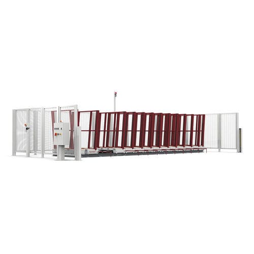 Almacén semiautomático vertical - Vertika series - Breton SpA | Advanced technologies and materials - para losas de granito / para losas de piedra / de losas de mármol