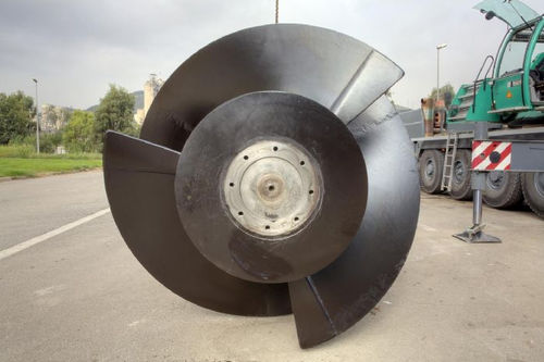 Bomba de tornillo de Arquímedes - COUTEX - para aguas residuales / eléctrica / industrial