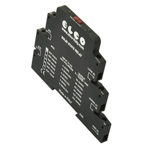 Relé estático en riel DIN - S series - EL.CO. - AC / DC / tipo slim