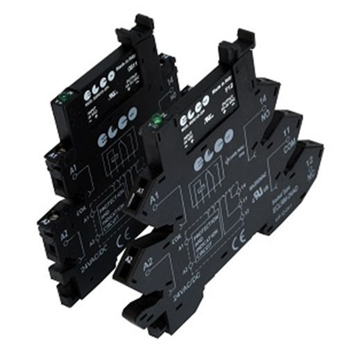 Relé estático en riel DIN - E series - EL.CO. - 240 V CA / 24 Vcc / 48 V CC