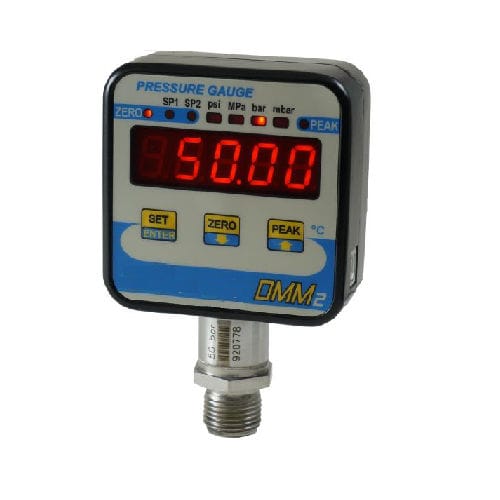 Manómetro diferencial - SM-DMM2 - SENSEL MEASUREMENT - digital / roscado / de acero inoxidable