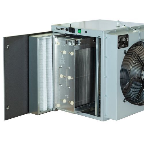 Unidad de filtración electrostática - RAC SYSTEM - Expansion Electronic - aceite / modular