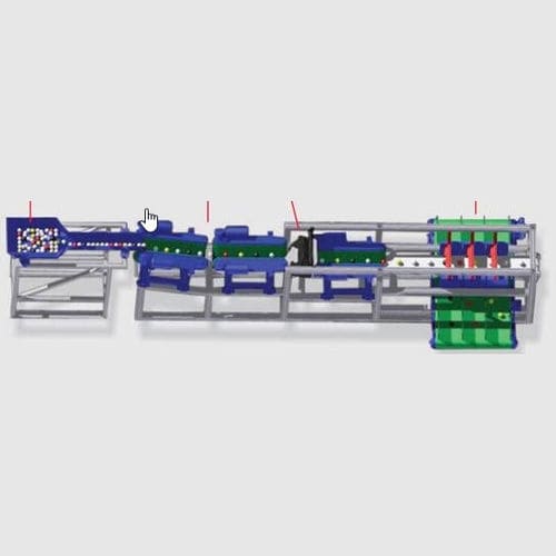 Sistema de clasificación para la industria química - VSX - Comex - para la industria minera / óptico / automático