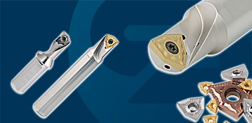 Herramienta de taladrado de plaquita - SAU TOOL S.p.A. - multiusos / de carburo / de torno